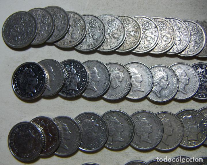 Monedas antiguas de Europa: LOTE DE 47 MONEDAS DE INGLATERRA - Foto 4