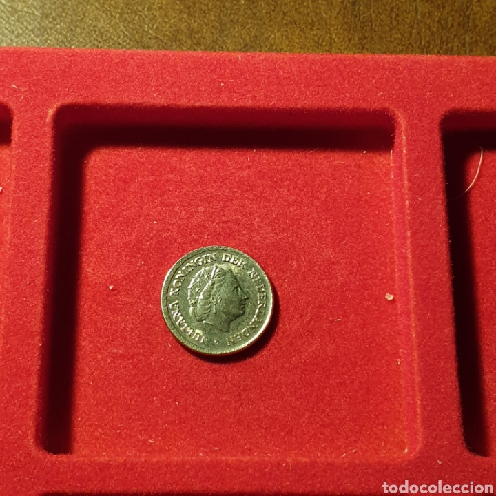 Monedas antiguas de Europa: Holanda 10 cent 1967 - Foto 1