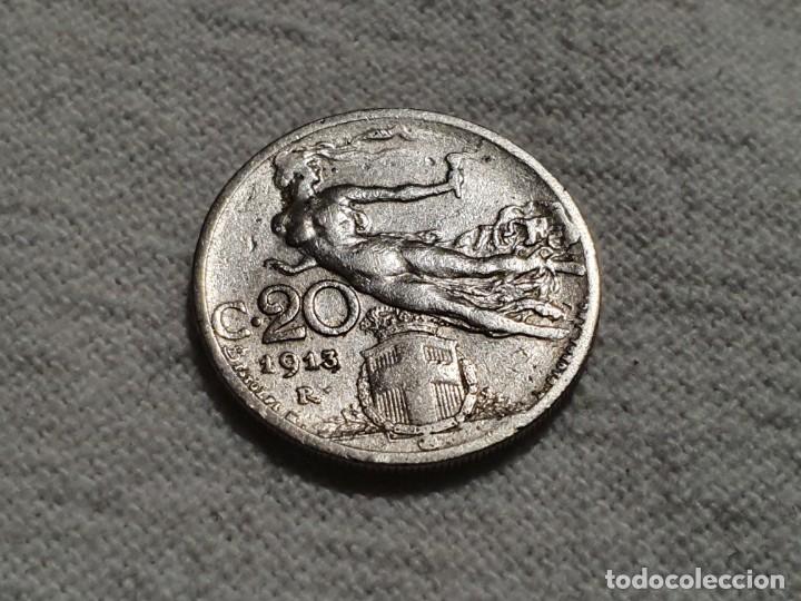 Monedas antiguas de Europa: Italy - 20 centesimi 1913 - EBC/EF