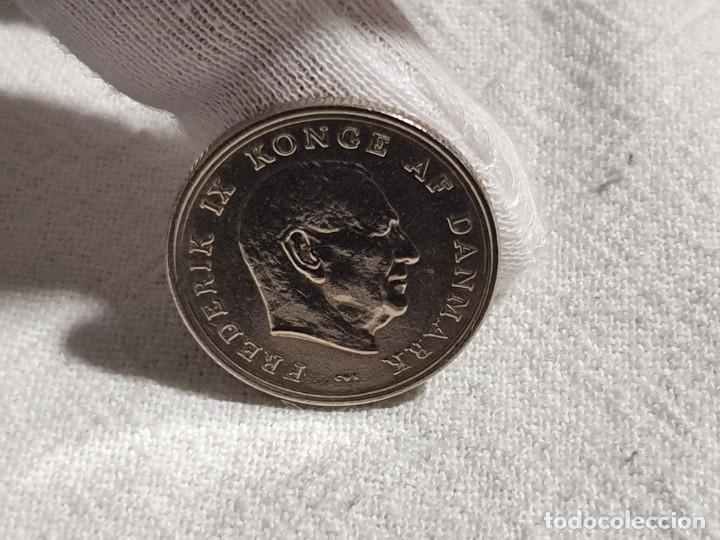 Monedas antiguas de Europa: Denmark - 1 krone 1965 - EBC/EF - Foto 2