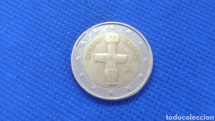 Monedas antiguas de Europa: CHIPRE 2 EUROS 2008 - Foto 1
