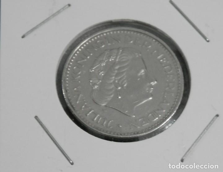Monedas antiguas de Europa: MONEDA DE HOLANDA  DEL A&Ntilde;O DE 1977 - Foto 2