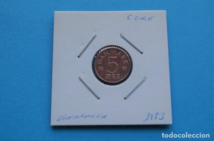 Monedas antiguas de Europa: Moneda 5 ore Dinamarca 1983 - Foto 1