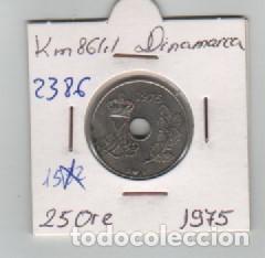 Monedas antiguas de Europa: MONEDA DINAMARCA 25 ORE 1975 - Foto 1