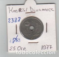 Monedas antiguas de Europa: MONEDA DINAMARCA 25 ORE 1977 - Foto 1