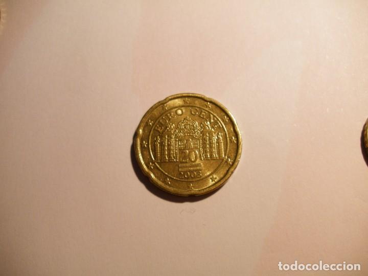 Monedas antiguas de Europa: AUSTRIA 20 C&Eacute;NTIMOS 2003 - MBC. - Foto 1