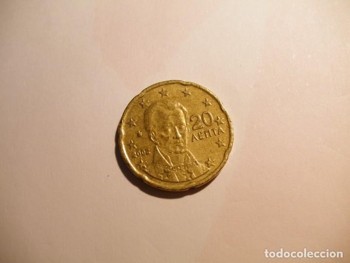 Monedas antiguas de Europa: GRECIA 20 C&Eacute;NTIMOS 2002 - BC. - Foto 1