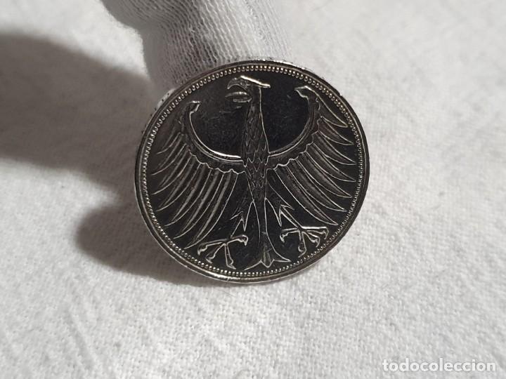 Monedas antiguas de Europa: Germany - 5 mark silver 1966 - J - EBC/EF - Foto 1