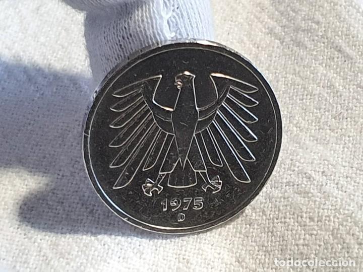 Monedas antiguas de Europa: Germany - 5 mark 1975 - D - EBC/EF - Foto 2
