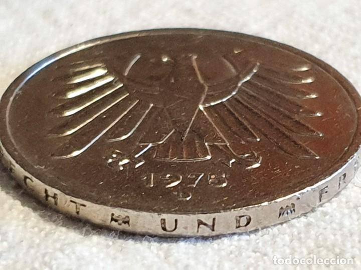 Monedas antiguas de Europa: Germany - 5 mark 1975 - D - EBC/EF - Foto 3