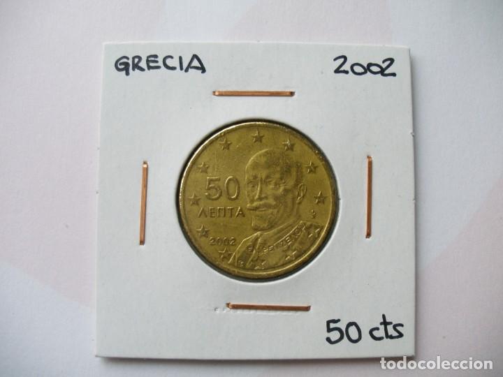 Monedas antiguas de Europa: GRECIA, 50 C&Eacute;NTIMOS 2002 - BC. - Foto 1