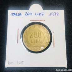 Monedas antiguas de Europa: ITALIA 200 LIRE 1978