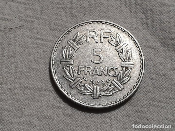 Monedas antiguas de Europa: Francia - 5 francs 1949 - EBC/EF - Foto 1
