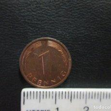 Monedas antiguas de Europa: 1 PFENNIG 1990 J ALEMANIA. Lote 201539673