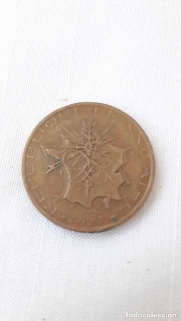 Monedas antiguas de Europa: MONEDA DE 10 FRANCOS FRANCESES 1977 - Foto 1