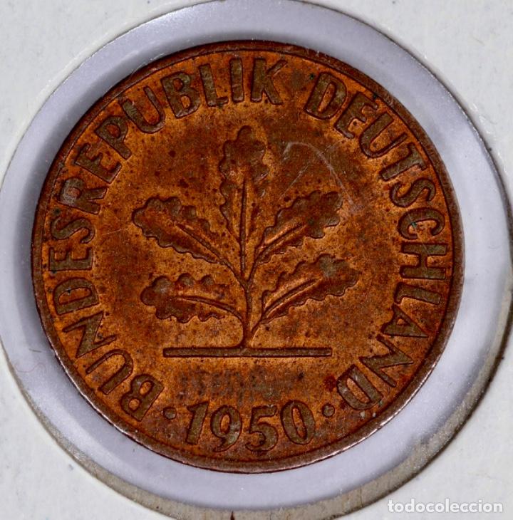Old Coins of Europe: REPUBLICA FEDERAL ALEMANA,1950