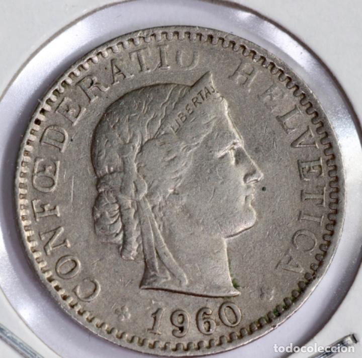 Old Coins of Europe: SWITZERLAND,1960B
