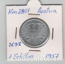 Monedas antiguas de Europa: MONEDA AUSTRIA 1 SCHILLING 1957 - Foto 1