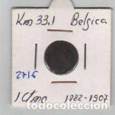 Monete antiche di Europa: MONEDA BELGICA 1 CENTIMO 1882-1907