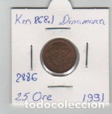 Monedas antiguas de Europa: MONEDA DINAMARCA 25 ORE 1991 - Foto 1