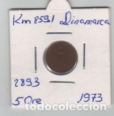 Monedas antiguas de Europa: MONEDA DINAMARCA 5 ORE 1973 - Foto 1