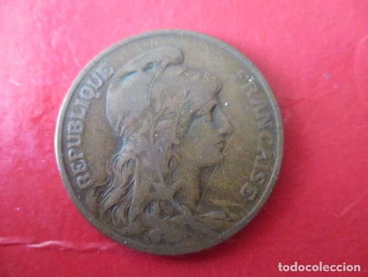 Monedas antiguas de Europa: Francia. moneda de 10 centimos. 1912 - Foto 1