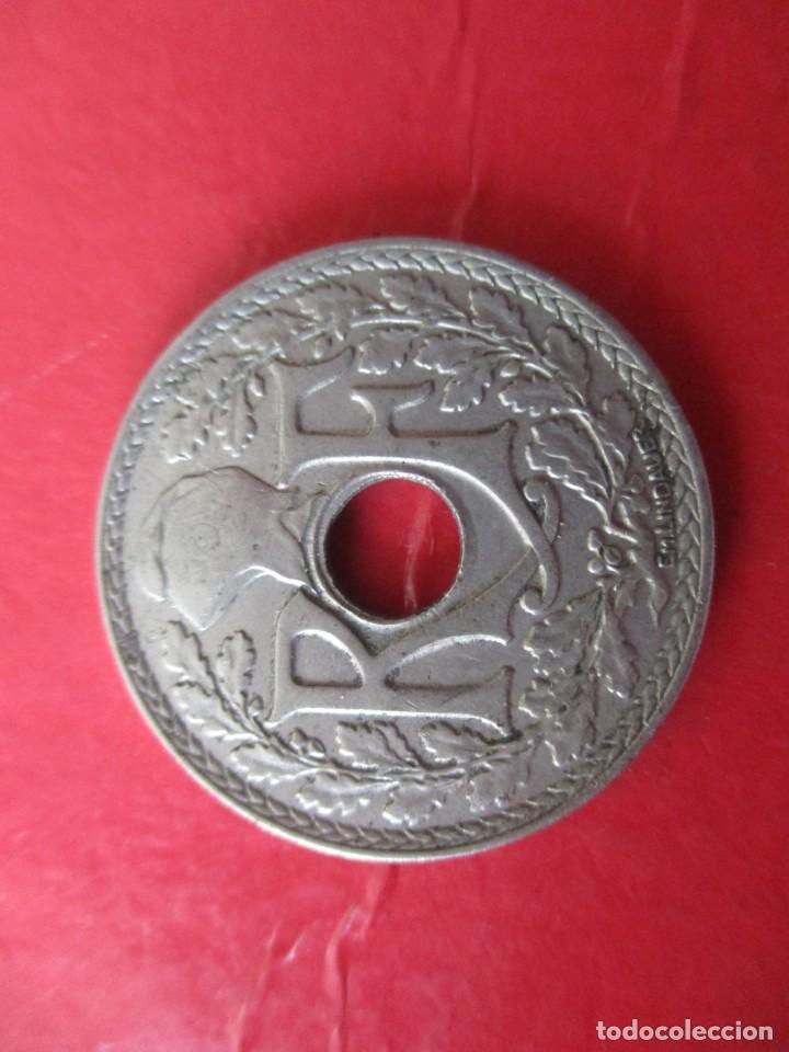 Monedas antiguas de Europa: Francia. moneda de 25 centimos 1923 - Foto 2