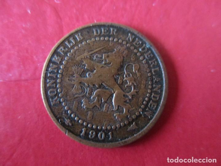 Monedas antiguas de Europa: Holanda. 1 centimo 1901 - Foto 1