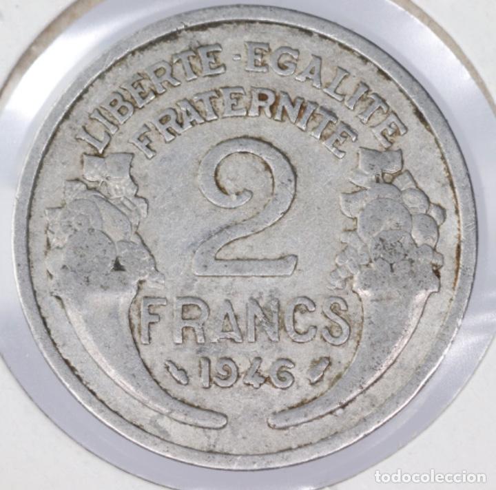 Monedas antiguas de Europa: FRANCIA, 2 FR 1946 - Foto 2
