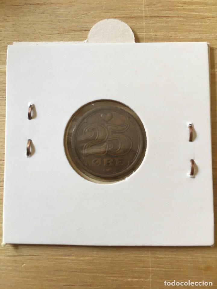 Monedas antiguas de Europa: MONEDA 25 ORE DINAMARCA 1990 - Foto 2