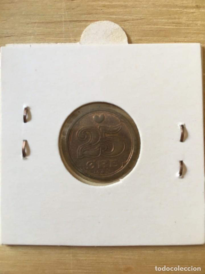 Monedas antiguas de Europa: MONEDA 25 ORE DINAMARCA 1991 - Foto 2