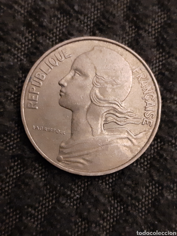 Monedas antiguas de Europa: 10 C&Eacute;NTIMOS FRANCIA 1978 MONEDA - Foto 2