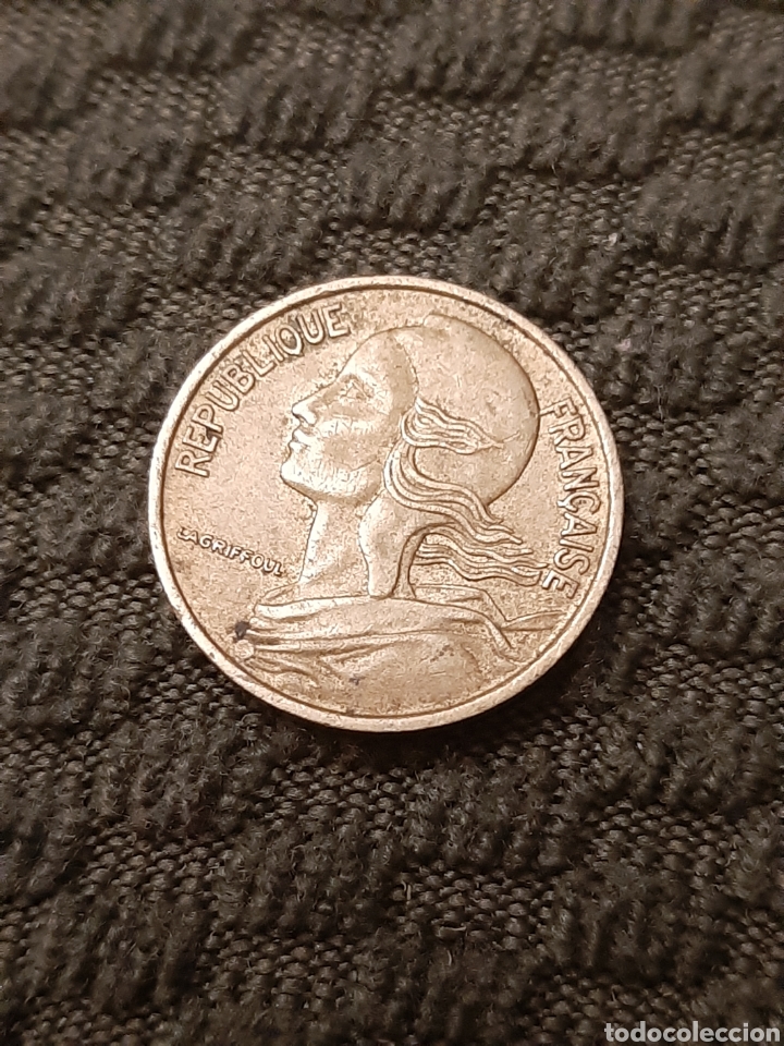Monedas antiguas de Europa: 5 CENTIMOS FRANCIA MONEDA - Foto 2