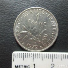 Monedas antiguas de Europa: 1 FRANCO 1972 REPUBLICA FRANCESA. Lote 204170972