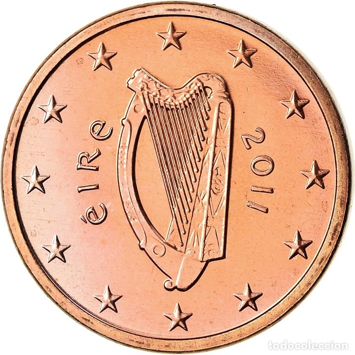 Monedas antiguas de Europa: [#774490] REP&Uacute;BLICA DE IRLANDA, Euro Cent, 2011, BU, FDC, Cobre chapado en acero, KM:32