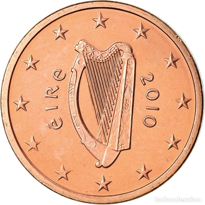 Monedas antiguas de Europa: [#774496] REP&Uacute;BLICA DE IRLANDA, 5 Euro Cent, 2010, BU, FDC, Cobre chapado en acero, KM:34
