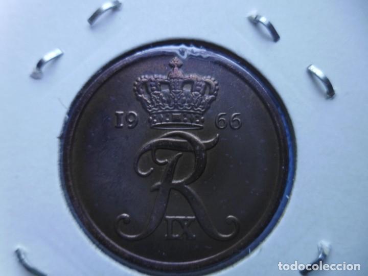 Monedas antiguas de Europa: 5 ore 1966 Dinamarca - Foto 2