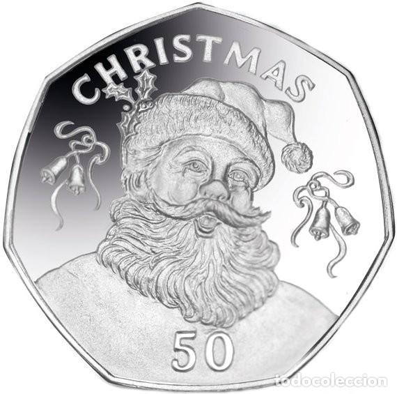 Monedas antiguas de Europa: Gibraltar 2017 Navidad - Foto 1