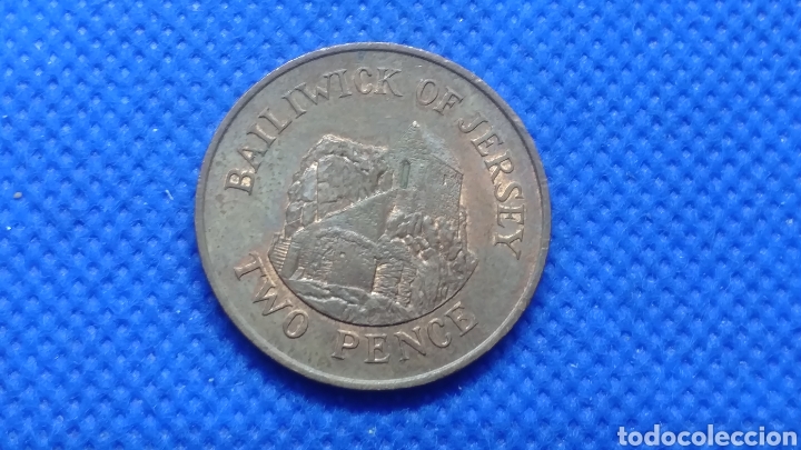 Monedas antiguas de Europa: JERSEY 2 PENCE 1983 - Foto 1