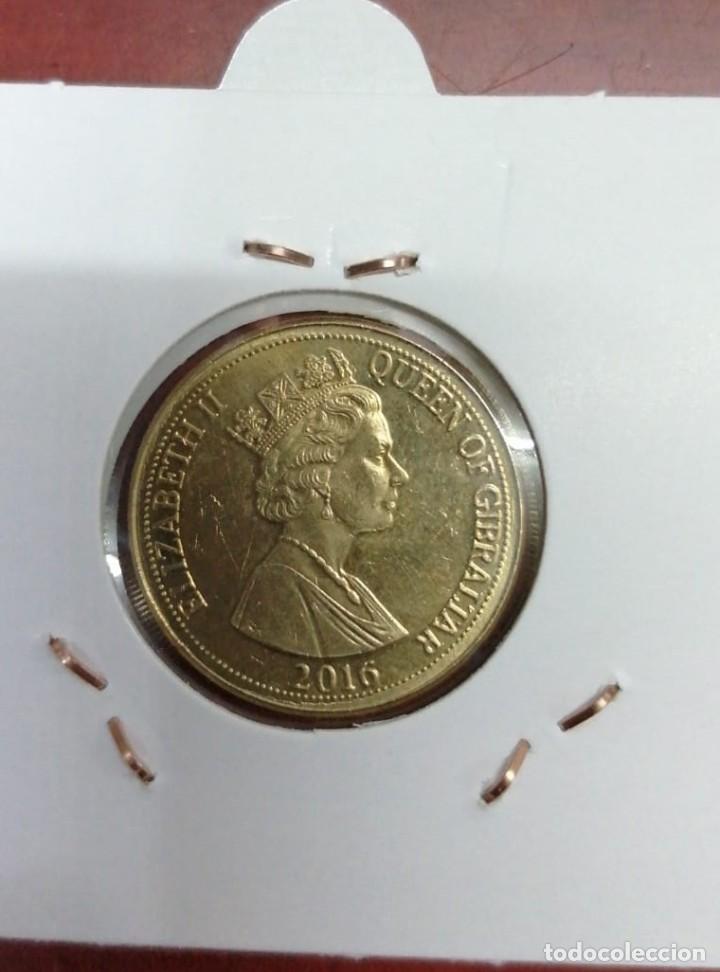 Monedas antiguas de Europa: GIBRALTAR 2016.-1 LIBRA 2016 - Foto 3