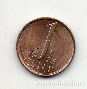 Monedas antiguas de Europa: Holanda. 1 C&eacute;ntimo. A&ntilde;o 1973. Sin Circular. - Foto 1