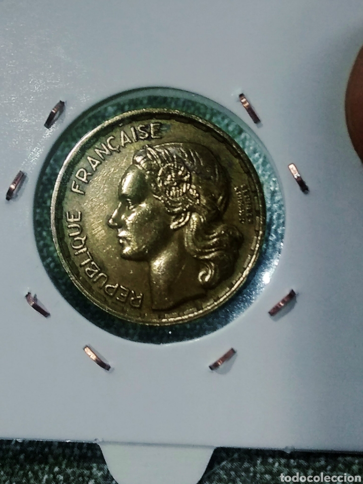 Monedas antiguas de Europa: FRANCIA 1950, 20 francos - Foto 2