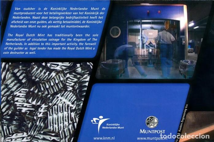 Monedas antiguas de Europa: Holanda 2002 Adios al gulden - Foto 2