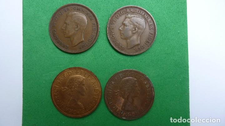 Monedas antiguas de Europa: Inglaterra lote de monedas. - Foto 2