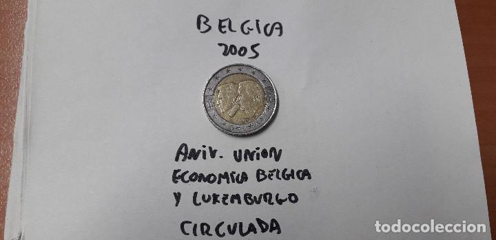 Monedas antiguas de Europa: 10-00307 - BELGICA- 2 &euro; -2005- ANIV UE BELGICA-LUXEMBURGO