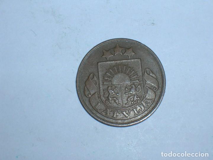 Monedas antiguas de Europa: LETONIA 2 SANTIMU 1922 (6440) - Foto 1