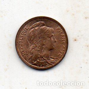 Monedas antiguas de Europa: Francia. 1 C&eacute;ntimo. A&ntilde;o 1898. Sin Circular. - Foto 1