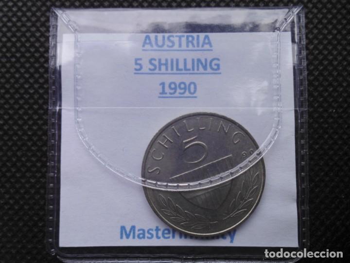 Monedas antiguas de Europa: MONEDA AUSTRIA 5 SHILLING 1990 - Foto 1