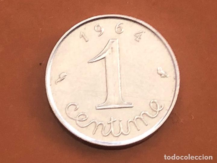 Monedas antiguas de Europa: Moneda 1 c&eacute;ntimo de 1964 rep&uacute;blica francesa - Foto 1