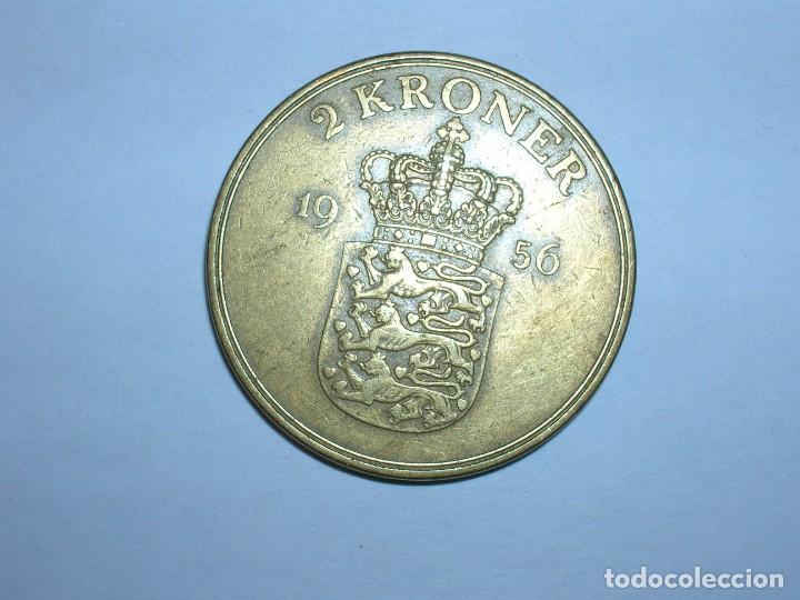Monedas antiguas de Europa: DINAMARCA 2 CORONAS 1956 (6600) - Foto 1